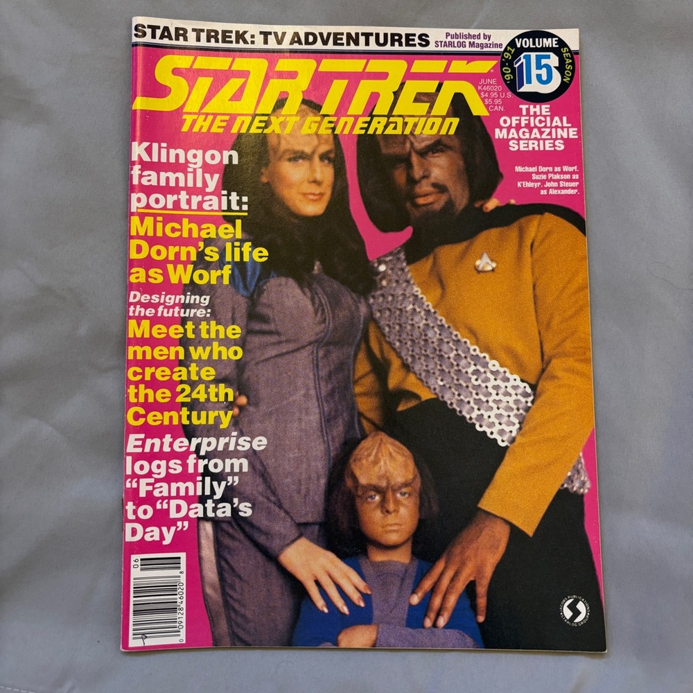3/$20 Star Trek The Next Generation Magazine